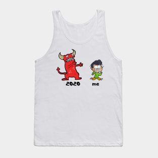 Funny Monster chase 2020 Meme Tank Top